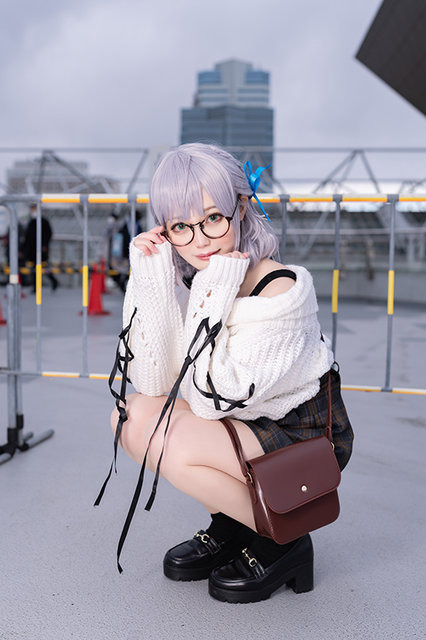 白銀ノエル【ホロライブ】／モデル：ゆらし、撮影：乃木章