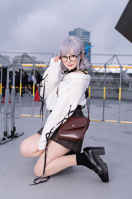 白銀ノエル【ホロライブ】／モデル：ゆらし、撮影：乃木章