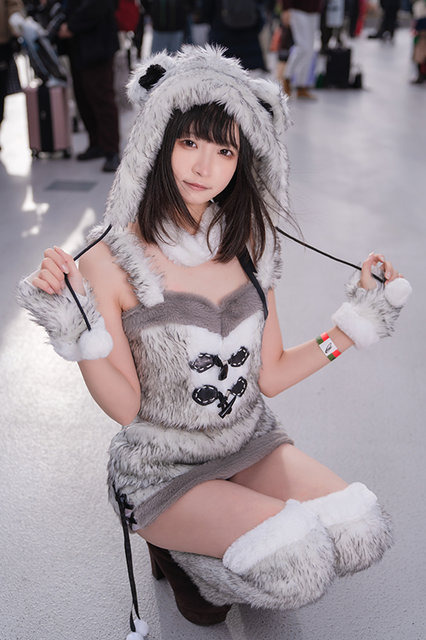 くまちゃん（創作コスプレ）／モデル：うりん、撮影：tama