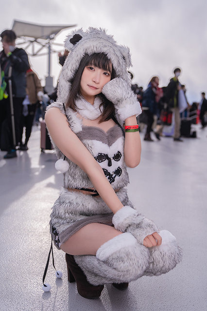 くまちゃん（創作コスプレ）／モデル：うりん、撮影：tama