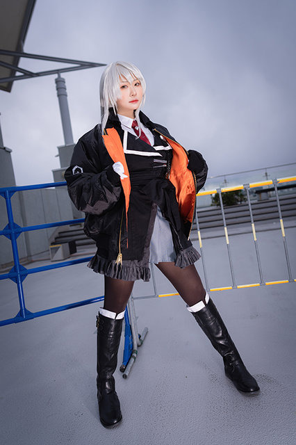 ヒルデ『COUNTER: SIDE（カウンターサイド）』／モデル：すみれおじさん、撮影：乃木章