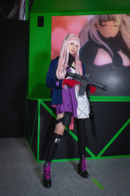 AR-15 MOD3『ドールズフロントライン』／モデル：ぽにょ皇子、撮影：乃木章