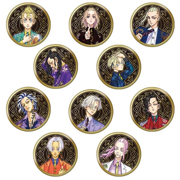 「TOKYO卍REVENGERS EXHIBITION」アルティメタルバッジコレクション（全10種）（C）和久井健／講談社