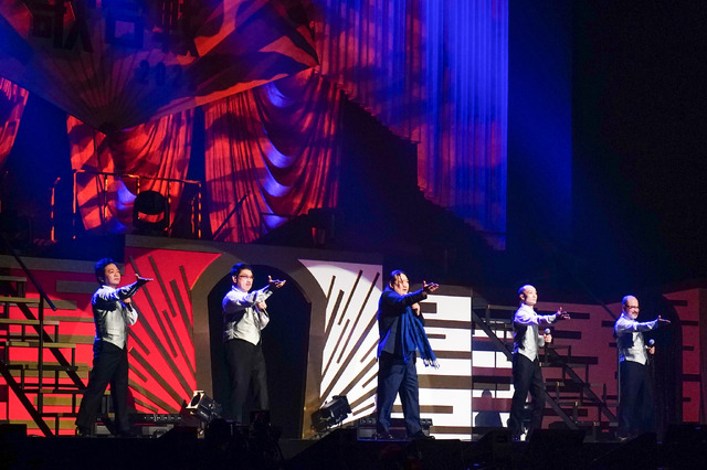 SPユニット「愛染終と東京ニューセレクト」「声優紅白歌合戦 2022」（C）「声優紅白歌合戦」実行委員会