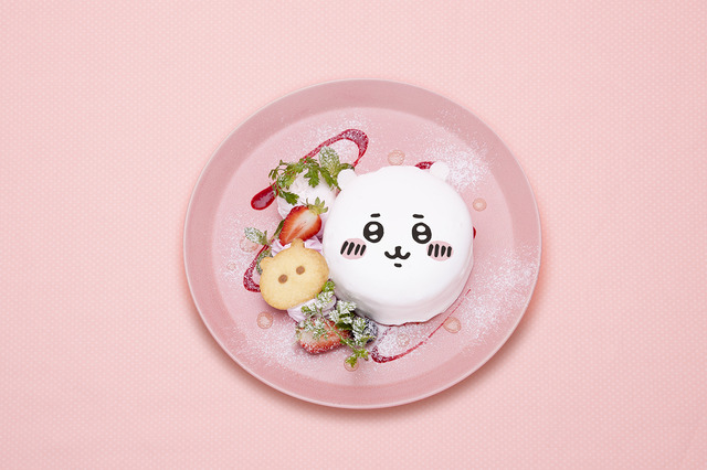 「ちいかわカフェ」アンコール開催＠池袋 ちいかわのお顔パンケーキ（C）nagano