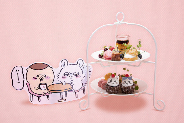 「ちいかわカフェ」アンコール開催＠池袋 あのときのデザートタワー（C）nagano