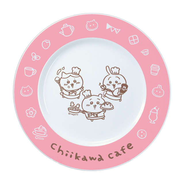 「ちいかわカフェ」アンコール開催＠池袋 リム付き皿（C）nagano