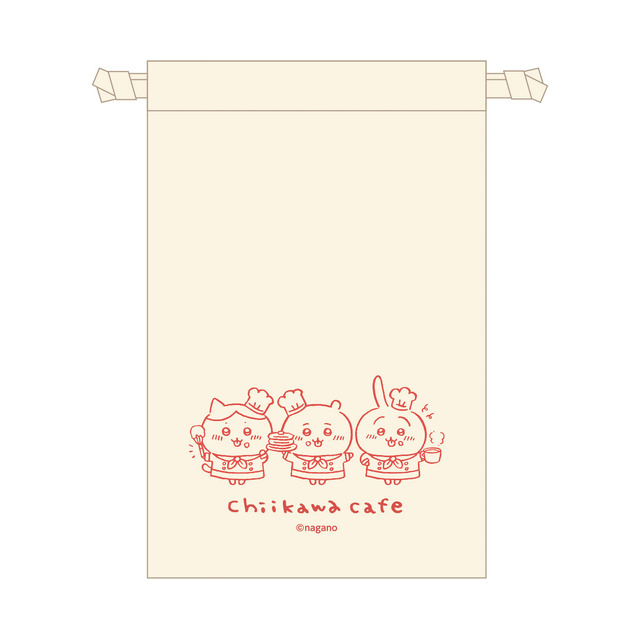 「ちいかわカフェ」アンコール開催＠池袋 巾着（C）nagano