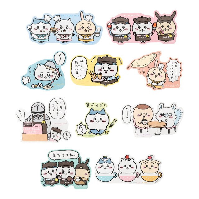 「ちいかわカフェ」アンコール開催＠池袋 ゆるカット（C）nagano