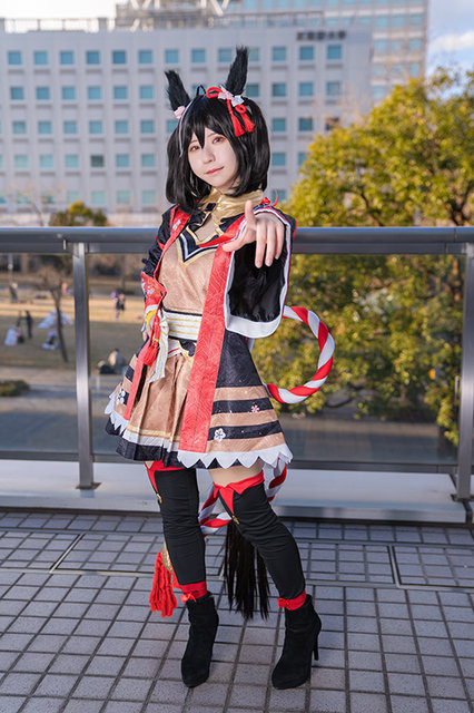 キタサンブラック『ウマ娘 プリティーダービー』／モデル：ゆう、撮影：tama