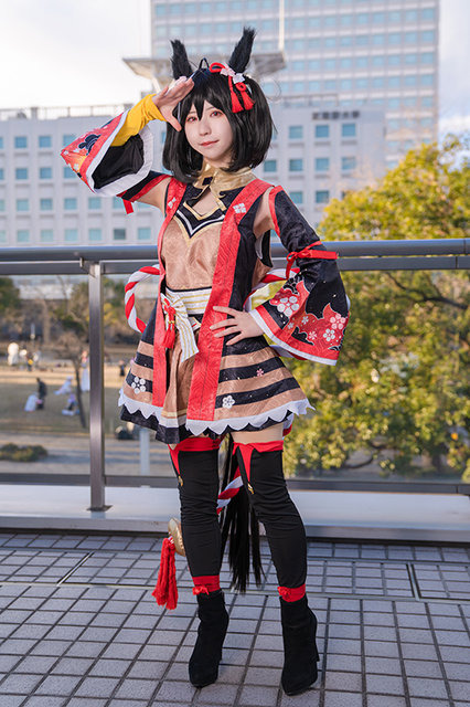 キタサンブラック『ウマ娘 プリティーダービー』／モデル：ゆう、撮影：tama