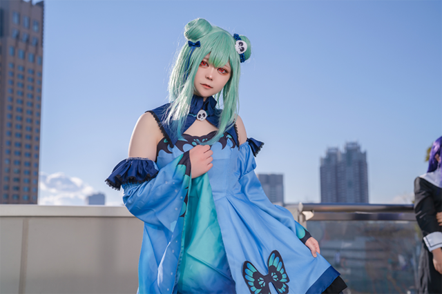 潤羽 るしあ【ホロライブ】／モデル：もがみん、撮影：tama