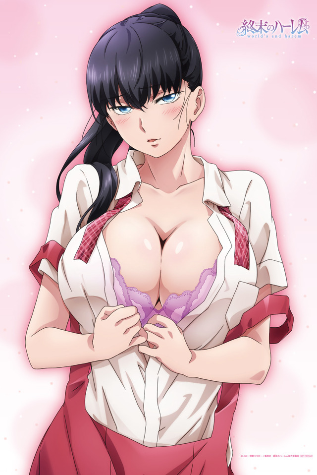 「TVアニメ『終末のハーレム』ソフマップ アニメ描き下ろしB1タペストリー」（C）LINK・宵野コタロー／集英社・終末のハーレム製作委員会