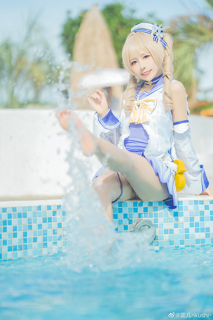 バーバラ（水着ver.）『原神』／モデル：菌儿rikushi