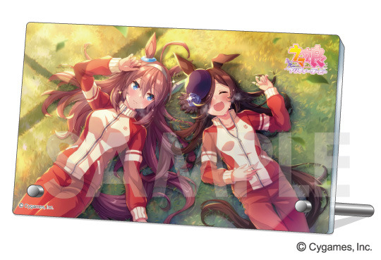「ウマ娘 プリティーダービー アクリルプレート Vol.3」（C）Cygames, Inc