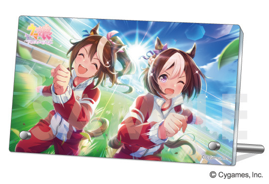 「ウマ娘 プリティーダービー アクリルプレート Vol.3」（C）Cygames, Inc