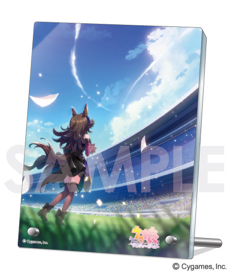 「ウマ娘 プリティーダービー アクリルプレート Vol.4」（C）Cygames, Inc