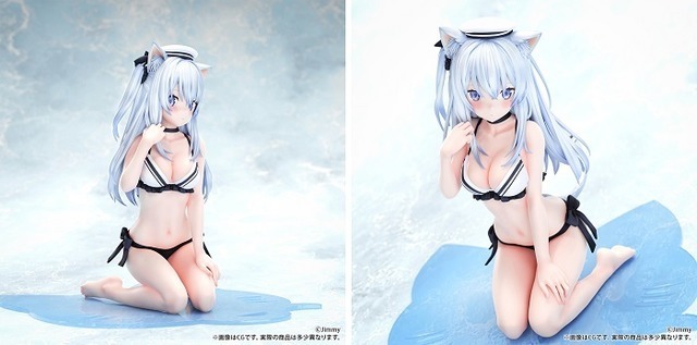 ケモミミ学園 「蒼波 シオ」illustrated by Jimmy 追視アイver. 1/5スケール 塗装済み完成品フィギュア　(C)Jimmy