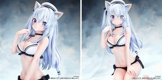 ケモミミ学園 「蒼波 シオ」illustrated by Jimmy 追視アイver. 1/5スケール 塗装済み完成品フィギュア　(C)Jimmy