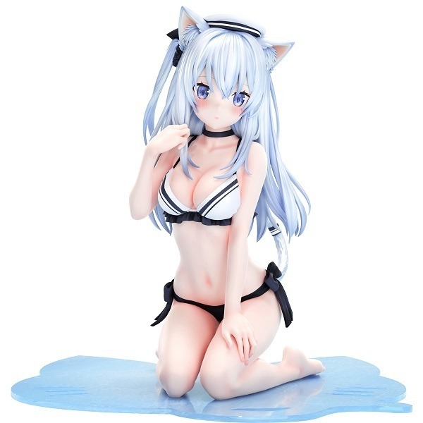 ケモミミ学園 「蒼波 シオ」illustrated by Jimmy 追視アイver. 1/5スケール 塗装済み完成品フィギュア　(C)Jimmy