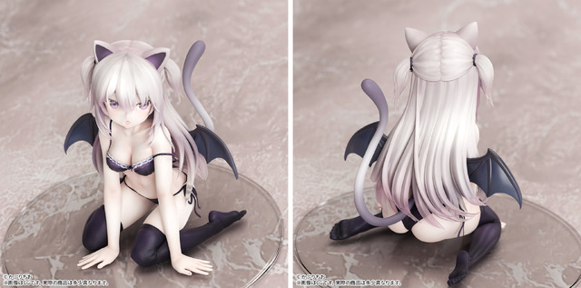 「『にゃQバス』illustrated by かぷりちお 1/6スケール 塗装済み完成品フィギュア」18,000円（税込）（C）かぷりちお