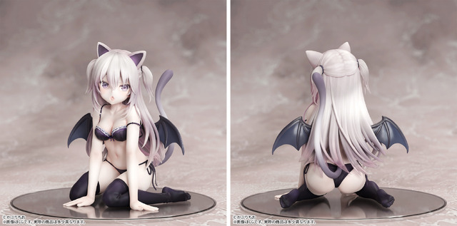 「『にゃQバス』illustrated by かぷりちお 1/6スケール 塗装済み完成品フィギュア」18,000円（税込）（C）かぷりちお