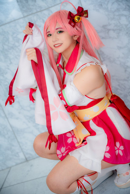 みこち【ホロライブ】／モデル：あかりあ、撮影:Jon