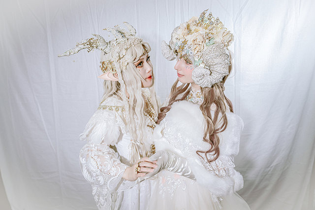 アリエス（創作）／モデル：mimosa、飛沫、撮影：乃木章