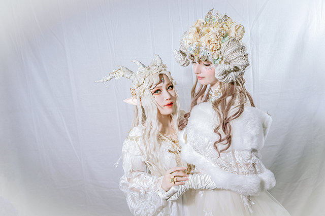 アリエス（創作）／モデル：mimosa、飛沫、撮影：乃木章