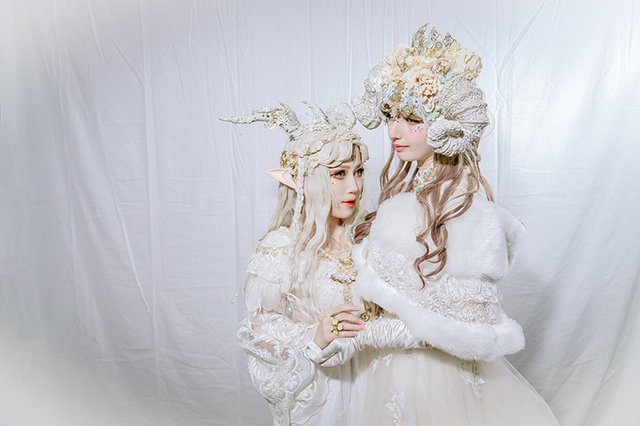 アリエス（創作）／モデル：mimosa、飛沫、撮影：乃木章