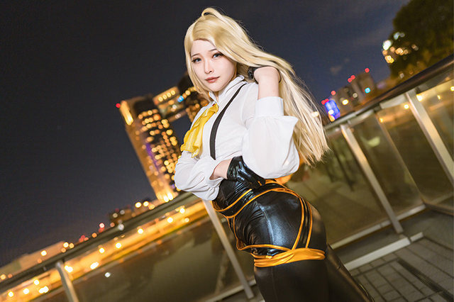 ヴィオレッタ・ノワール『#コンパス戦闘摂理解析システム』／モデル：ななみ、撮影：乃木章