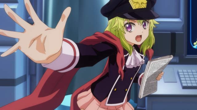 冬アニメ「怪人開発部の黒井津さん」第2話先行カット（C）水崎弘明・COMICメテオ／「怪人開発部の黒井津さん」製作委員会