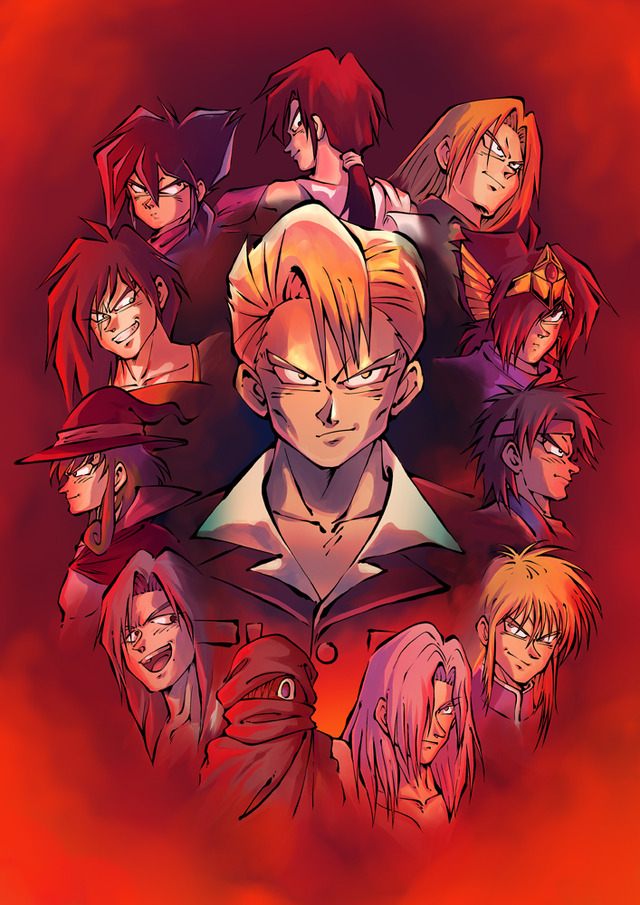 「『南国少年パプワくん×PAPUWA』シリーズ・コンプリートBD-BOX」アニメ化30周年記念ビジュアル（B）「われらガンマ団」…インナージャケットで使用(C)柴田亜美/スクウェアエニックス・日本アニメーション