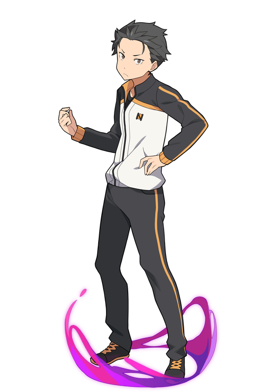 『Re:ゼロから始める異世界生活』×『WORLD FLIPPER（ワールドフリッパー）』スバル（C）長月達平・株式会社 KADOKAWA 刊／Re:ゼロから始める異世界生活 2 製作委員会（C）Cygames, Inc. / Citail Inc.