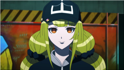 『トライブナイン』第2話「壊し屋」先行場面カット（C）Akatsuki Inc./トライブナイン製作委員会