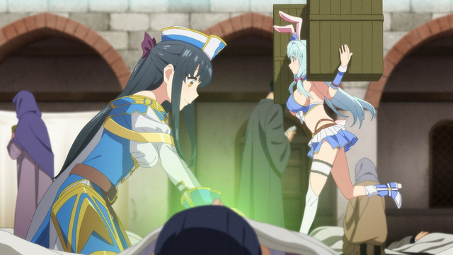 『ありふれた職業で世界最強 2nd season』第2話「灼熱の光」先行場面カット（C）Ryo Shirakome, OVERLAP/ARIFURETA Project