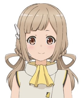 『ヘアピンダブル』イエロー/千歳文緒