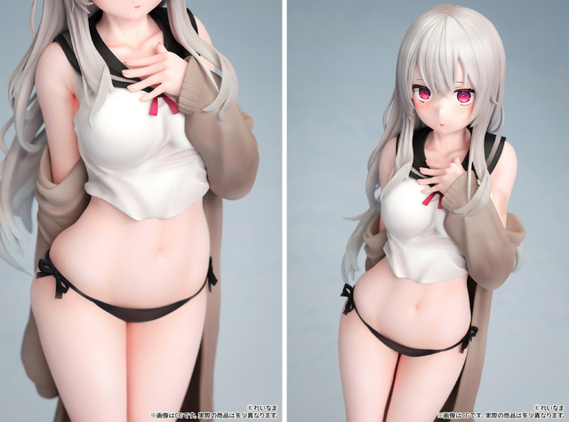 「『着替え』illustrated by れいなま 1/6スケール 塗装済み完成品フィギュア」15,800円（税別）（C）れいなま