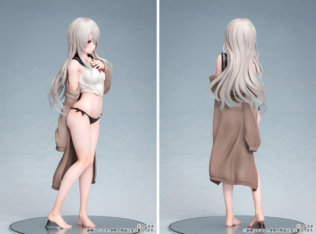 「『着替え』illustrated by れいなま 1/6スケール 塗装済み完成品フィギュア」15,800円（税別）（C）れいなま