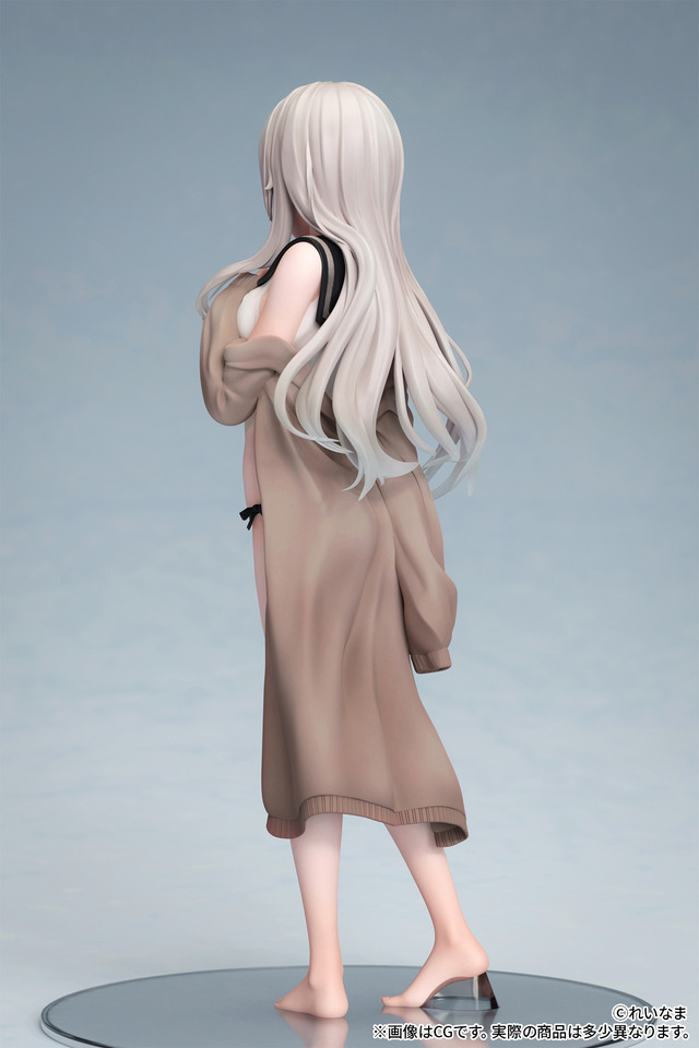 「『着替え』illustrated by れいなま 1/6スケール 塗装済み完成品フィギュア」15,800円（税別）（C）れいなま