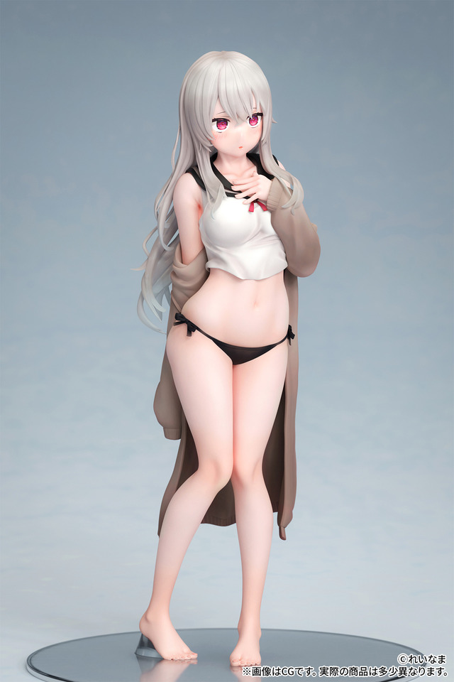「『着替え』illustrated by れいなま 1/6スケール 塗装済み完成品フィギュア」15,800円（税別）（C）れいなま