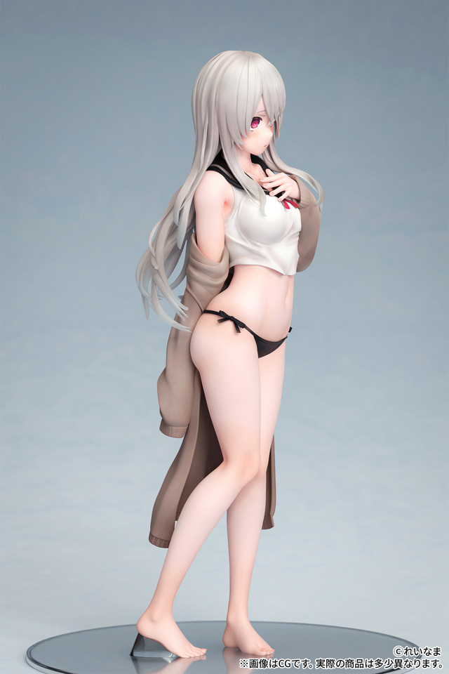 「『着替え』illustrated by れいなま 1/6スケール 塗装済み完成品フィギュア」15,800円（税別）（C）れいなま