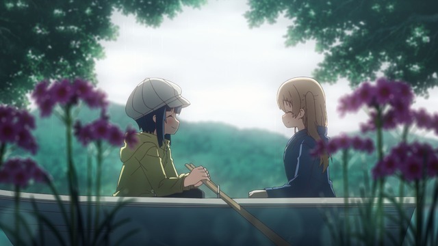 冬アニメ『スローループ』第3話「ありがとう」（C）うちのまいこ・芳文社／スローループ製作委員会