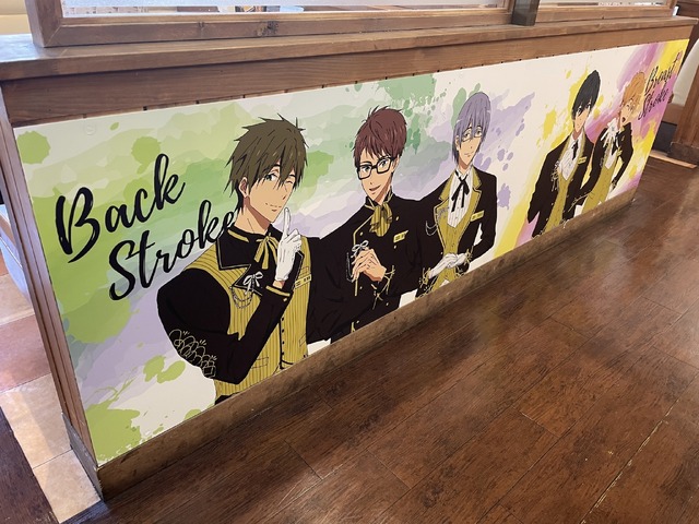 「ココス×劇場版 Free!-the Final Stroke- キミとココでつながるメドレーリレー！キャンペーン」ココス中野店（C）おおじこうじ・京都アニメーション／岩鳶町後援会2021