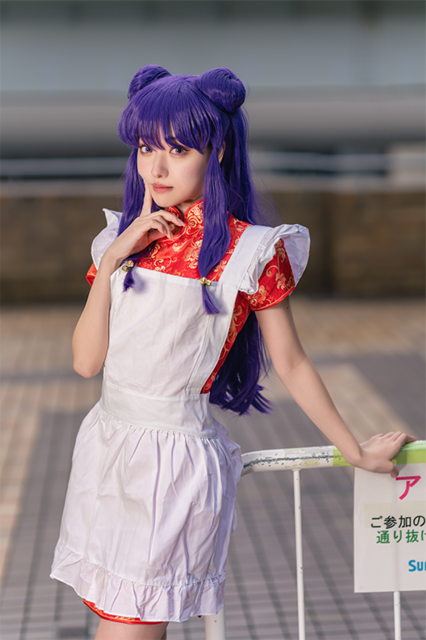 シャンプー『らんま1/2』／モデル：夏帆、撮影：乃木章