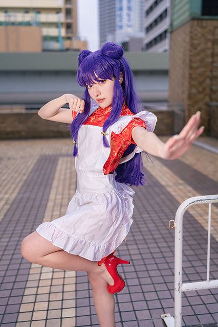 シャンプー『らんま1/2』／モデル：夏帆、撮影：乃木章