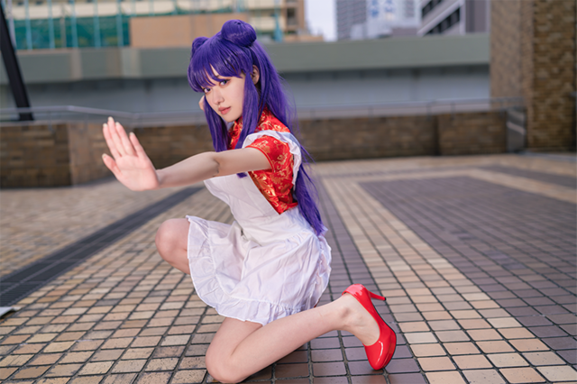 シャンプー『らんま1/2』／モデル：夏帆、撮影：乃木章