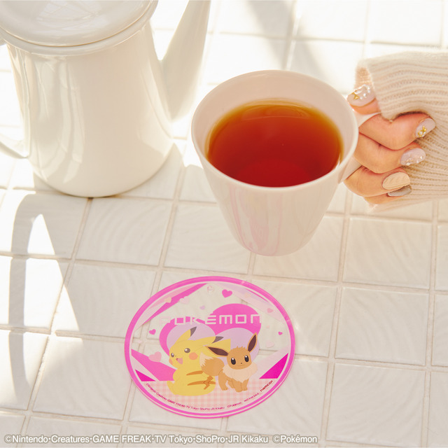 「ポケモン もっと!かわいい! キャンペーン in NAMCO」B：コースター賞（C）Nintendo・Creatures・GAME FREAK・TV Tokyo・ShoPro・JR Kikaku（C）Pokémon