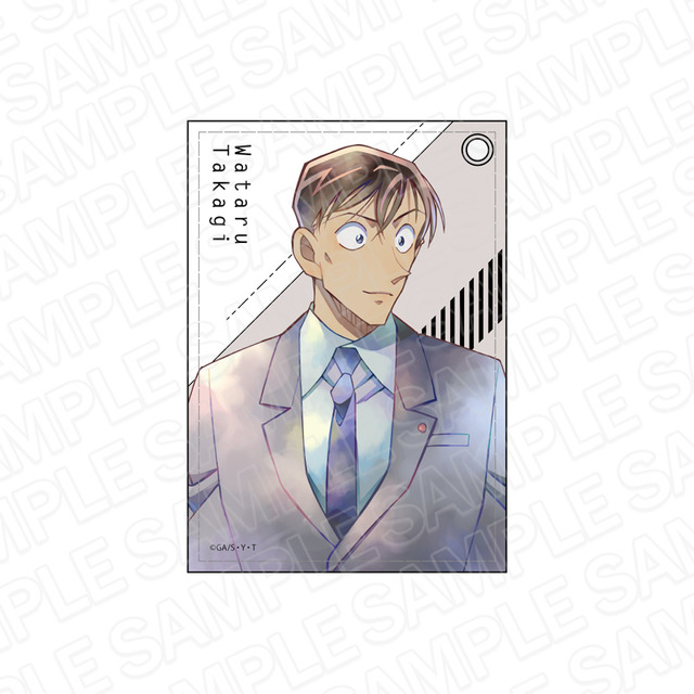 名探偵コナン 合皮パスケース PALE TONE series 高木渉 警察 ver.【1,320円（税込み）】（C）青山剛昌／小学館・読売テレビ・TMS 2044