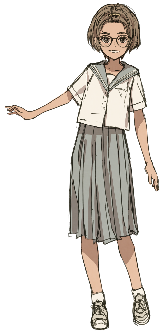 『海姫マレ』仲村糸（C）京都アニメーション